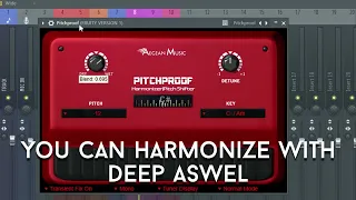 how to use PITCHPROOF to harmonize vocals