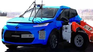 Chevrolet Bolt EUV Crash Tests (2022) [Front, Side, Side-Pole]