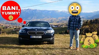 BMW 525d: Cum e sa traiesti cu MASINA asta de TOCAT BANI