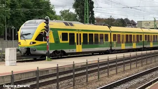 Trains in Győr | Vonatok Győrben |4K UHD Video