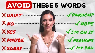 AVOID Repeating These 5 Words in Your Daily English Conversations