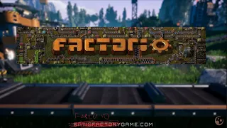 Satisfactory Trailer but in Factorio (Comparison)