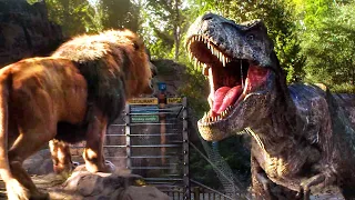 Jurassic World 2 MEANEST Dinos 🌀 4K | DINOSAUR Movie