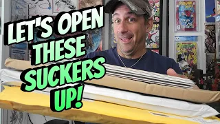 A Classic Unboxing Of Some Old-school Comic Books 😎