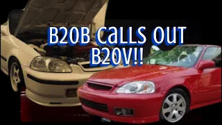 B20B non V calls Out B20V