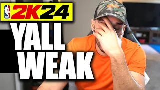 YALL WEAK ASL FOR THAT | NBA 2K24 NEWS UPDATE