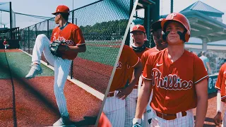 Ambidextrous Pitcher Throws 90+ From BOTH SIDES!! | Phillies Scout Team FINAL 4