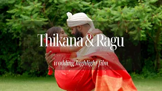 Tamil Wedding Highlight | KIM FILMS | Toronto Wedding | Thikana & Ragu | Hindu Wedding | SDE | 4K