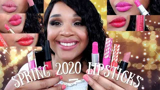 Spring 2020 Lipsticks | SWATCHES🌸🌷🌼