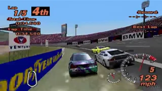 Gran Turismo 2 - Nissan HKS R33 Drag GT-R PS1 Gameplay HD