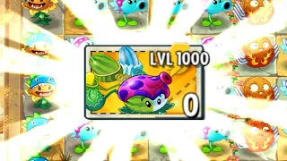 Big Wave Beach Final Boss vs All Pult Plants LEVEL 1000 Power-Up in Plants vs. Zombies 2 Mod