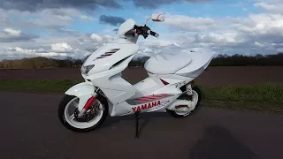 Yamaha Aerox Tuning Story | 50ccm | AngelRox | StreetRox