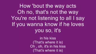 The Shoop Shoop Song (It's In His Kiss) By, Cher (Lyrics)