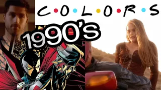 1990’s Color analysis and X-MEN Art experiment