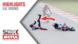 A Cruel Ending to Tom Sykes' Outstanding Superpole Race | UK Round 2019 | WorldSBK