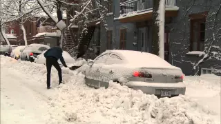 Montreal area cleans up after winter's first snowstorm