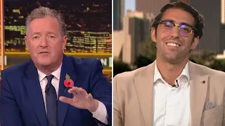 "Why Are You LAUGHING?" | Piers Morgan Rips Into Man Who Tore Down Israeli Hostage Posters