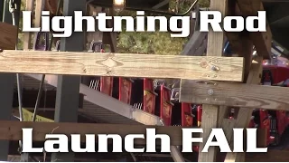 Lightning Rod ROLLBACK and FAILED LAUNCH Dollywood