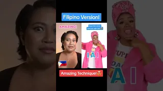 Filipino Singer DUETS Vocal Exercise w/Vocal Coach