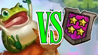 Leapfrogger is Nothing Vs A Single Four Drop | Dogdog Hearthstone Battlegrounds