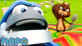 Ice Cream Fun with Arpo | [ARPO] | Kids TV Shows | Cartoons For Kids | Fun Anime | Popular video