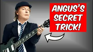 The AWESOME AC/DC Lick that changed rock guitar for me!