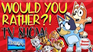 Would You Rather? TV Show Edition! | Brain Break | Fun Fitness for Kids | This or That | GoNoodle