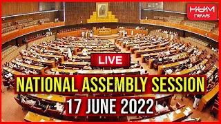 Live: National Assembly Session | 17 June 2022 | HUM News