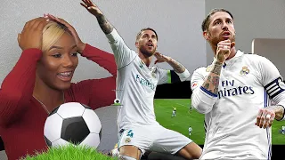 Clueless American football Fan Reacts to Sergio Ramos Football Defensive Highlights