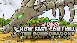 BONE DRAGON speed run ⌛ | GROW CASTLE