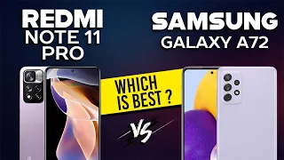 Redmi Note 11 Pro vs Samsung Galaxy A72