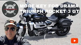 🤯MAX Bummer!!!! Triumph Rocket 3 GT Motorcycle - Continuing Poor Key FOB Performance