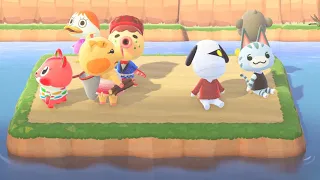 Last Villager On The Platform Wins 100,000 Bells... [INSANE]