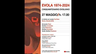 JULIUS EVOLA a cinquant'anni dalla morte