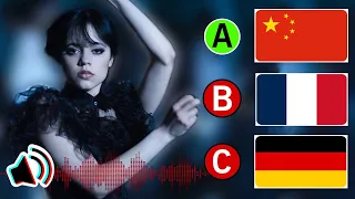 Who is Better Singer? Wednesday Dance Song - Lady Gaga Bloody Mary Covers On 12 Languages