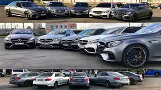 3000 СИЛ или встреча владельцев E 63 AMG разных поколений + С 63 + Audi RS6!) Mercedes. Тест-обзор.