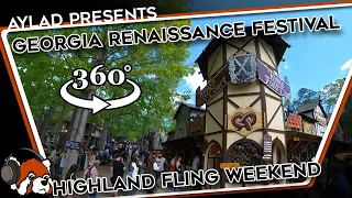 360° Tour - Georgia Renaissance Festival, Highland Fling Weekend 2022 #renfest #renfaire #360degree