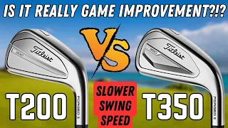 NEW Titleist T200 vs T350 - The Next Level of "GAME IMPROVEMENT" Iron....