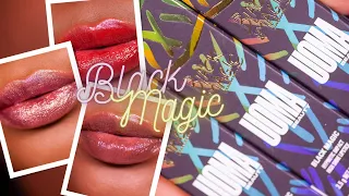 Best Autumn Lipsticks, Uoma Beauty Black Magic Lipstick Swatches