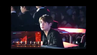 161226 Jungkook BTS Reaction Rookie Boy Groups