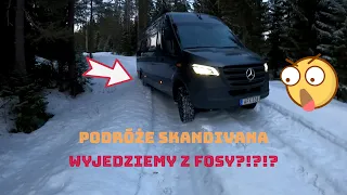 Podróże Skandivana - Vlog 39: Przygody w śniegu. 4x4 się przydaje!
