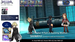 DFFOO [GL] Act 4 Chapter 4 Pt 2 SHINRYU : Cloud Run