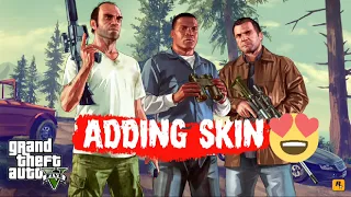 gta san andreas Free Fire skin mod pack 20 skin (adding skin tutorial)🔥🔥