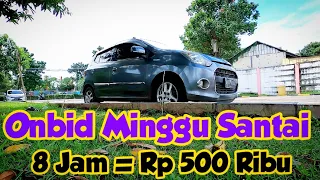 Vlog Onbid Taksi Online 8 Jam di Hari Minggu Tumben Pendapatan Bisa Tembus 500 Ribu • Gocar GrabCar