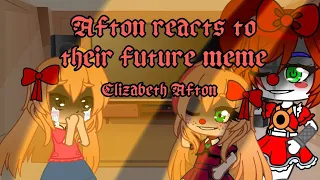 Past Aftons reacts To their future meme|1/???|Elizabeth Afton| My au| Bad grammer| Credits in desc|