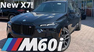 Walk Around and Overview: 2023 BMW X7 M60i (New ///M V8)!