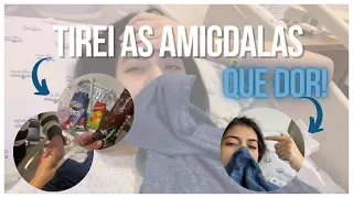 VLOG DA MINHA CIRURGIA DAS AMÍGDALAS E SEPTOPLASTIA!