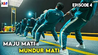 Tarik Tambang Berujung Kematian | ALUR CERITA FILM Squid Game Episode 4