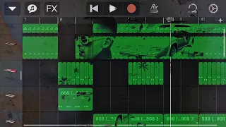 БИТ KIZARU - NARCOS ЗА ПАРУ МИНУТ НА ТЕЛЕФОНЕ (В GARAGEBAND ON IOS)