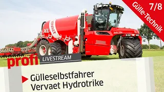 Gülle-Technik 7/8: Gülleselbstfahrer Vervaet Hydrotrike  | profi Live